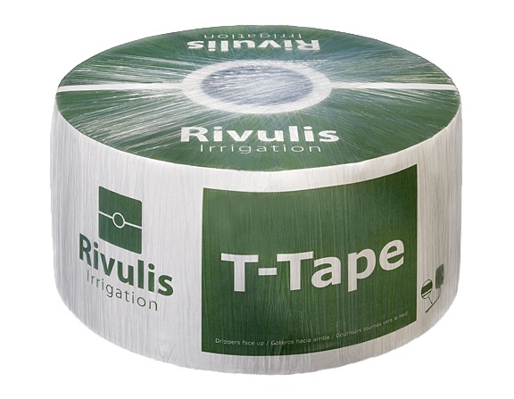 Fita Gotejadora T-Tape 16mm, 8mil, 20cm, 500LPH/100, 2300M